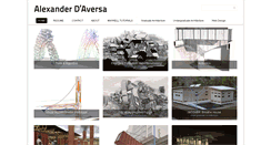Desktop Screenshot of alexdaversa.com